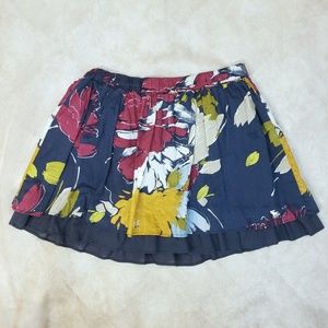 A&F Floral Mini Skirt